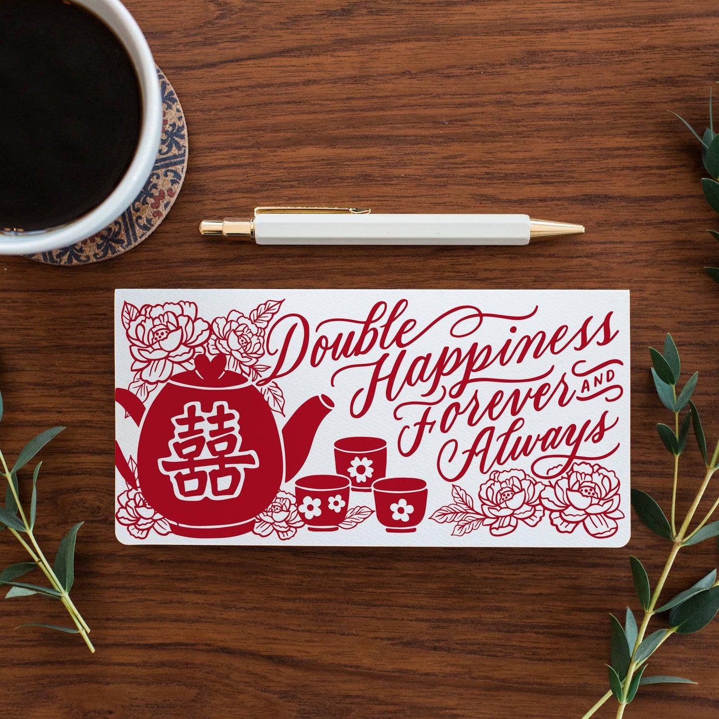 Tea Ceremony - Monarch Card