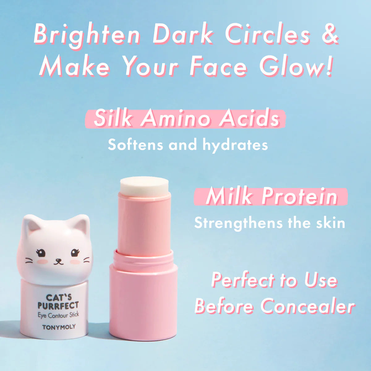 Tonymoly Korea Cat'S Purrfect Eye Contour Stick