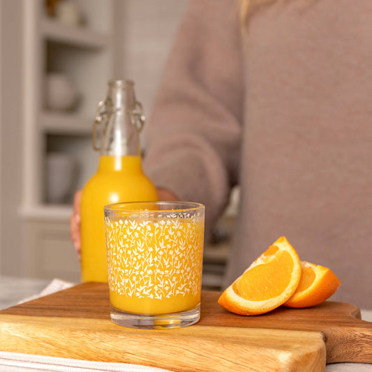 Mustard Short Juice Glass