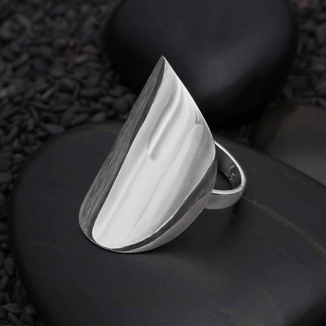 Sterling Silver or Bronze Swallow Post Earrings 9x11mm