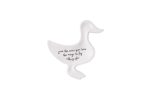 Send With Love Duck Ring Dish