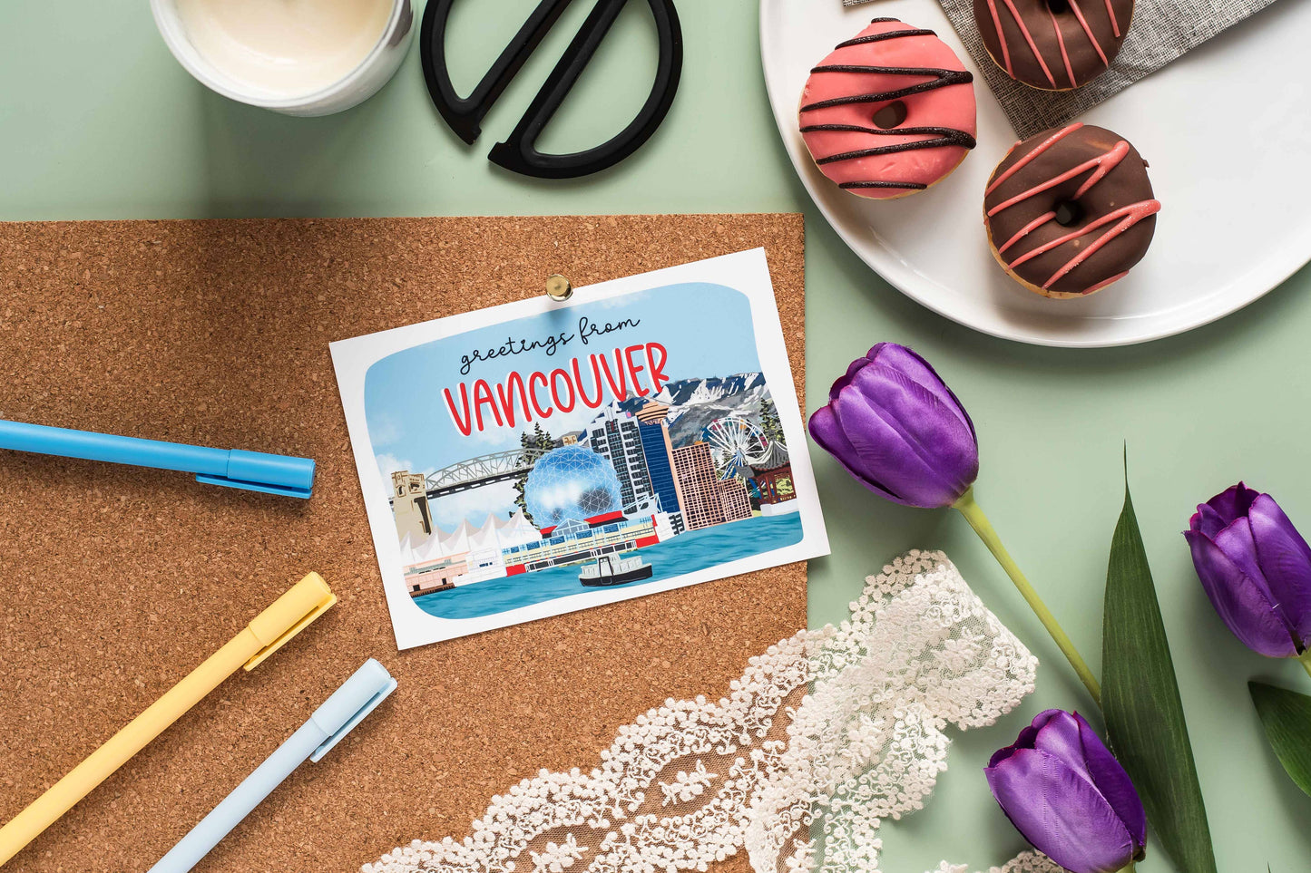 Greetings From Vancouver Postcard