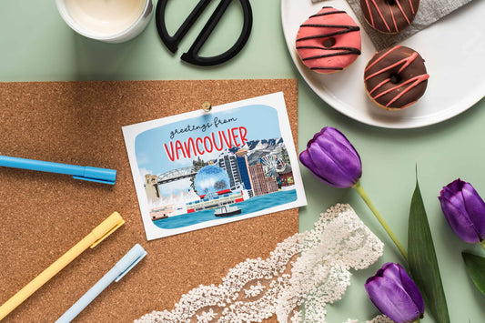 Greetings From Vancouver Postcard