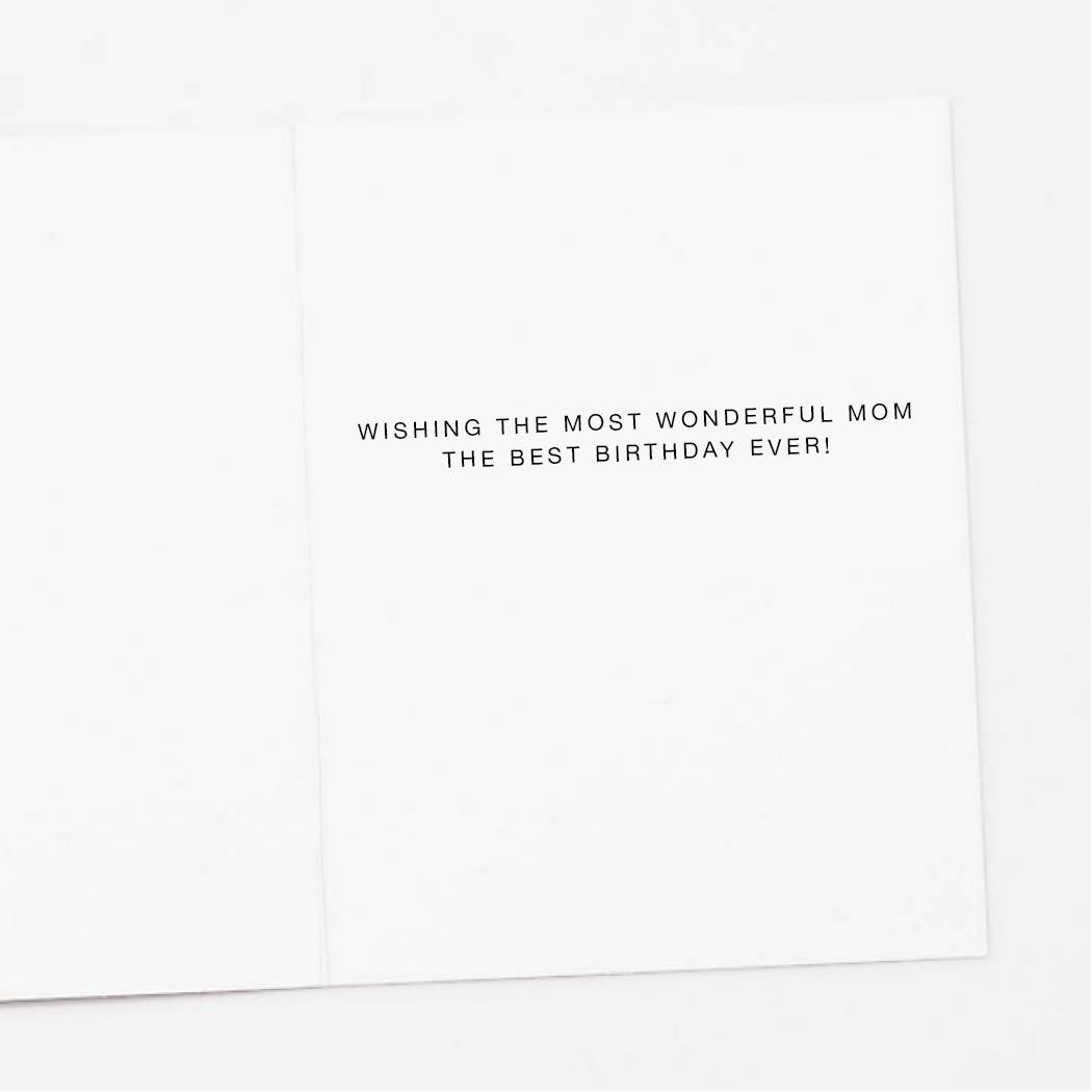 Flower Bouquet Mom Birthday Card