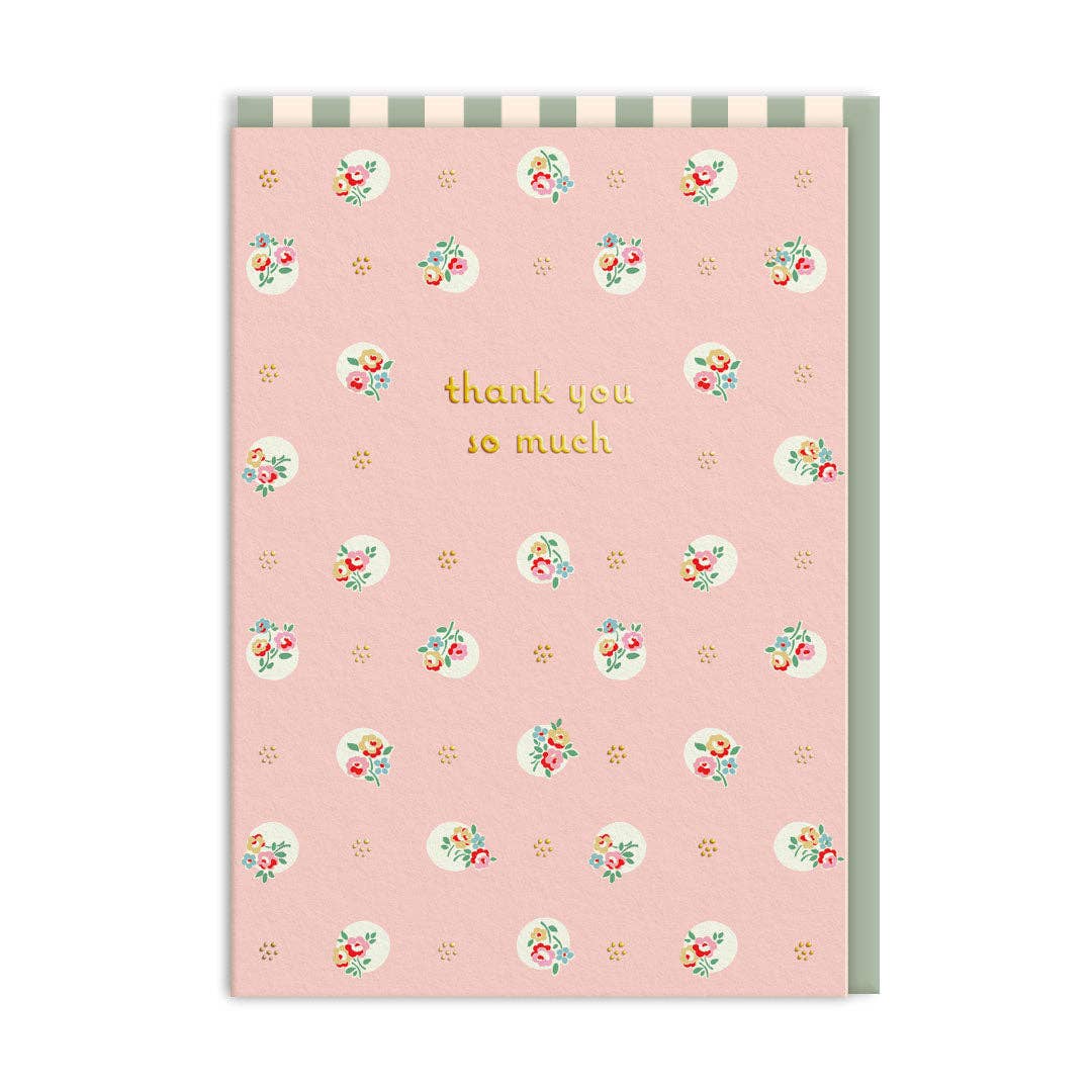 Cath Kidston Polka Dot Thank You Card (11522)