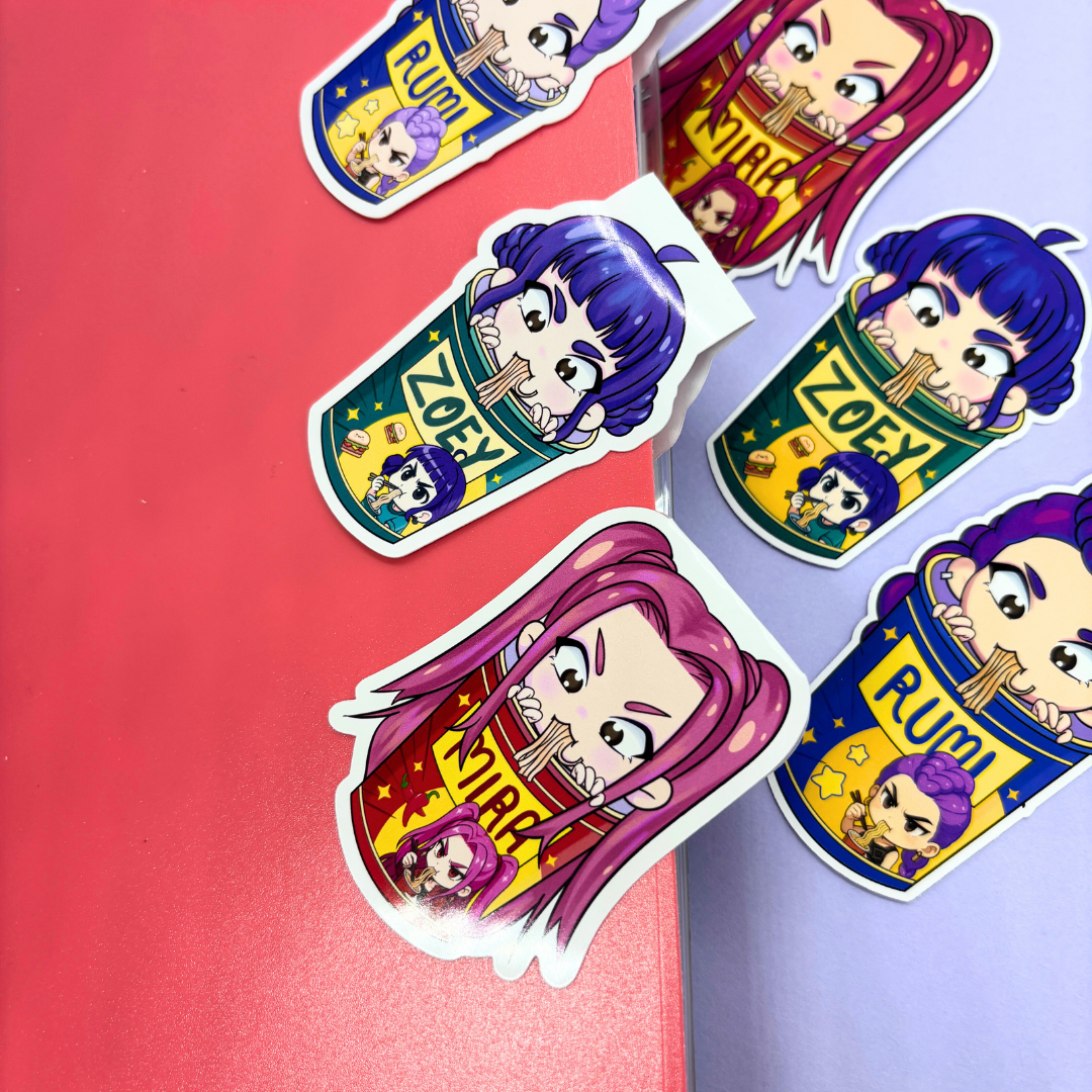 Demon Hunter's Ramen| Magnetic Bookmark(s)