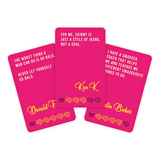 Celebrity Words Of Wisdom