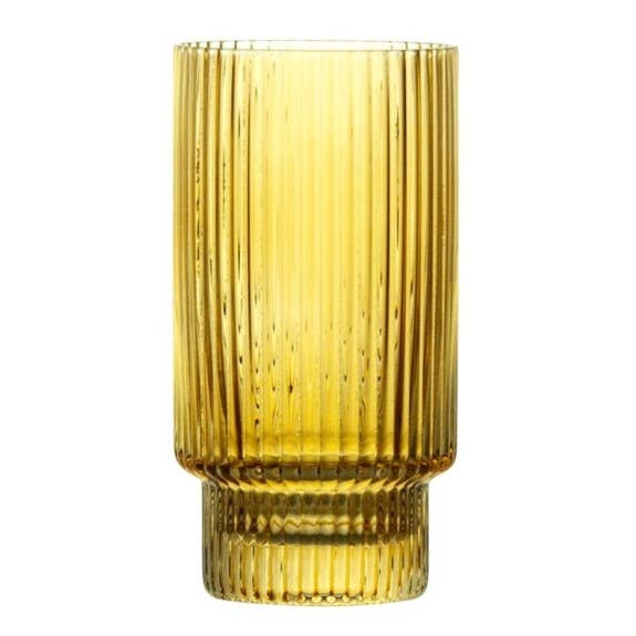 Ribbed Highball Glass 420ml