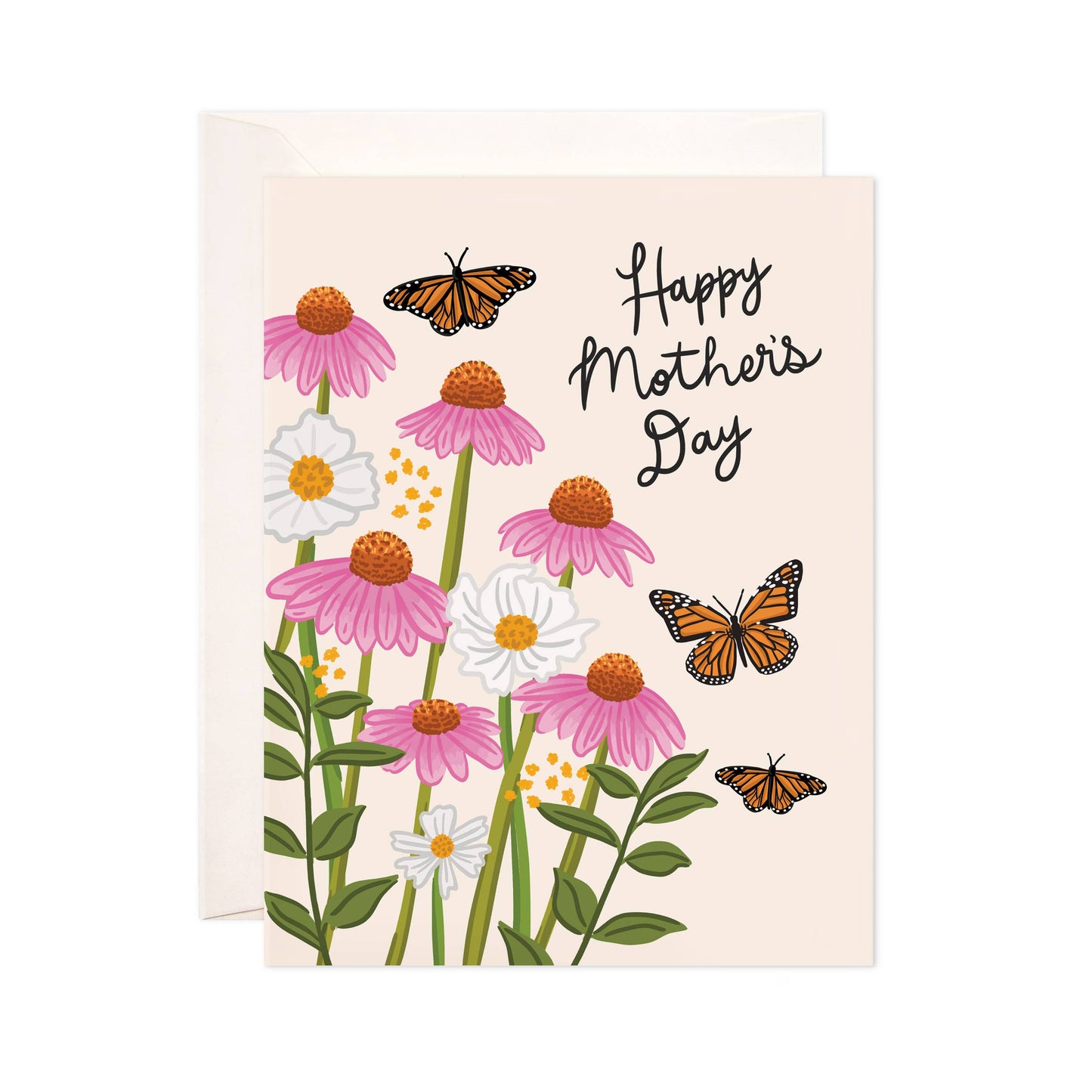 Coneflower Mother's Day Greeting Card - Mother's Day Card