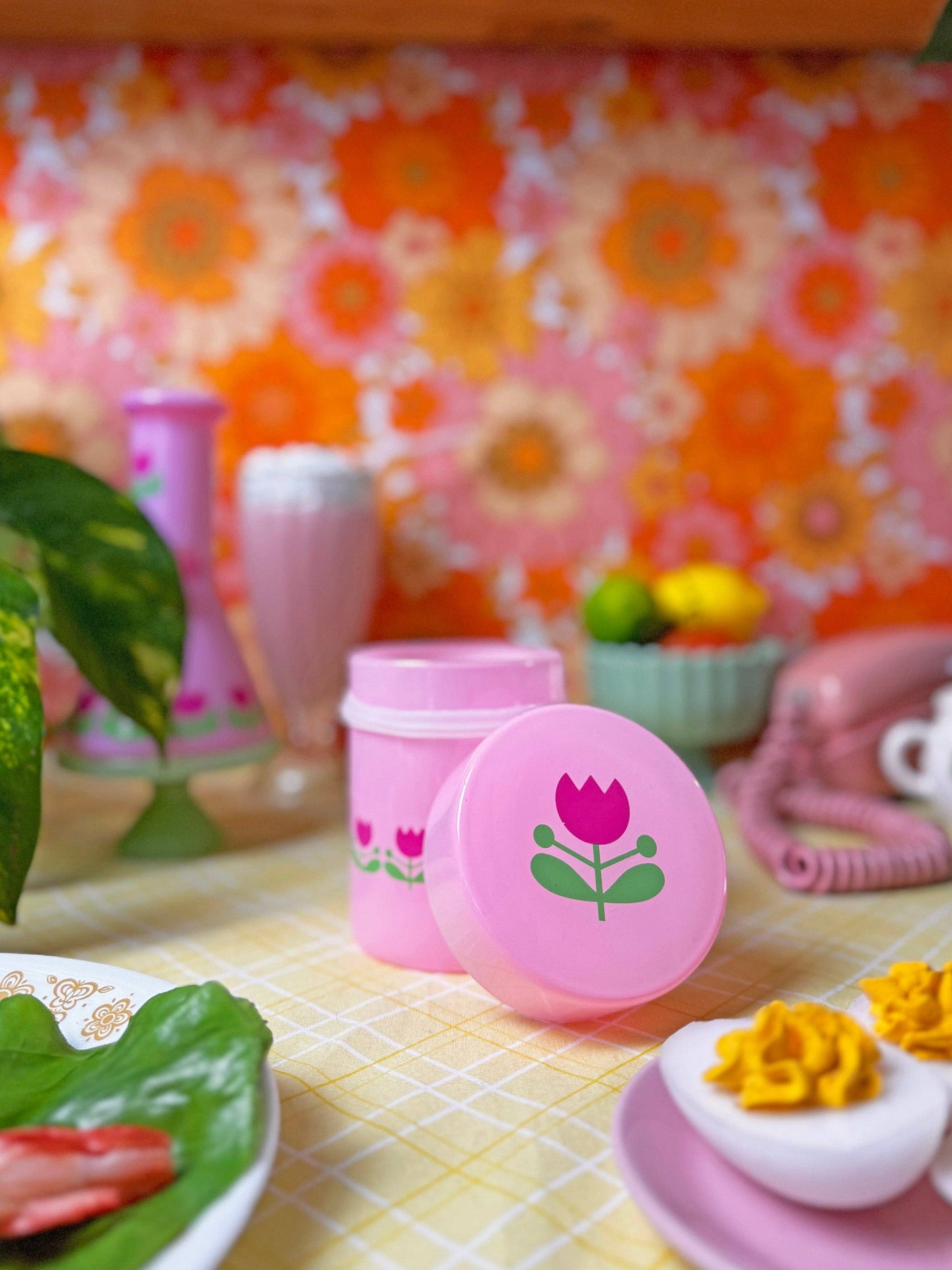 Atomic Tulip Jar