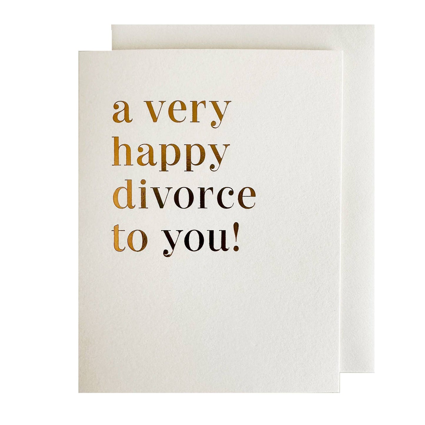 Happy Divorce Card