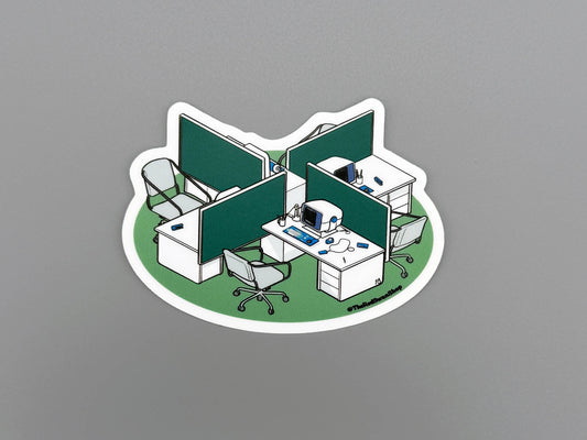 Vinyl Decal - Cubicles - Severance