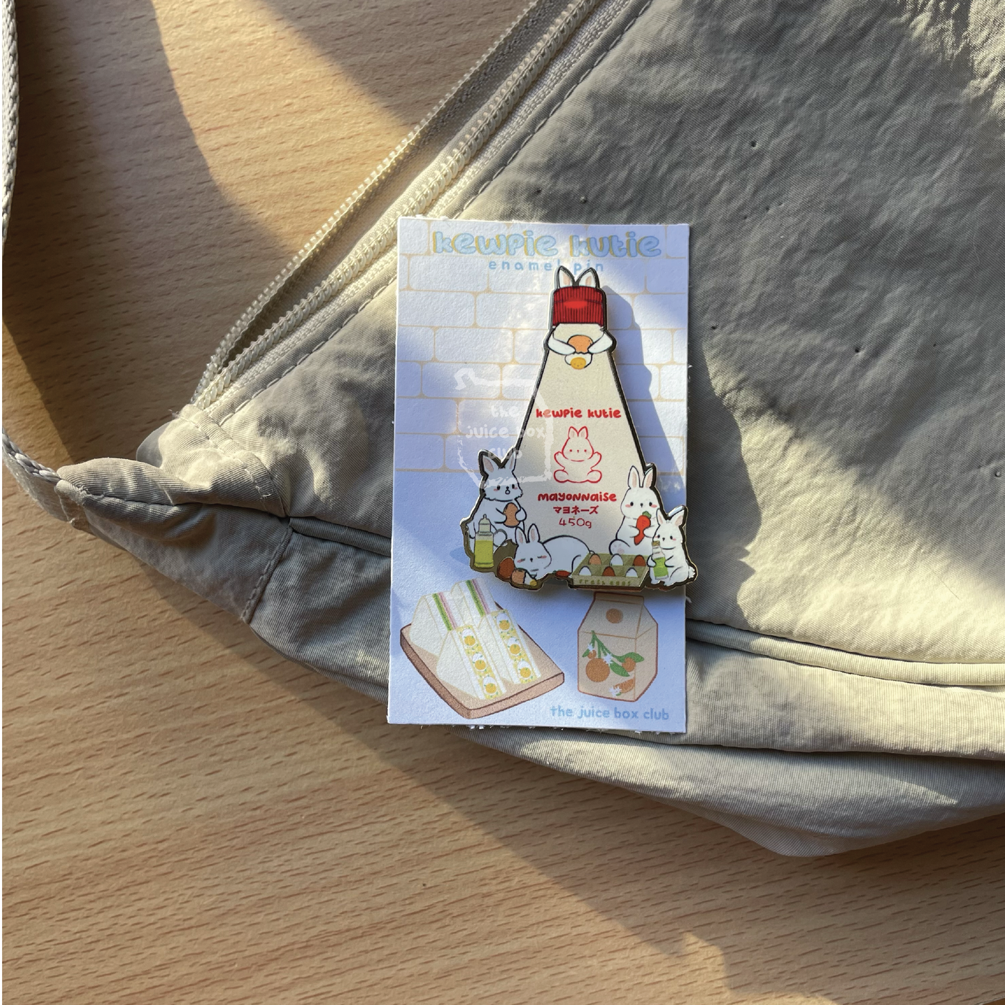 Asian Condiments Cute Enamel Pin
