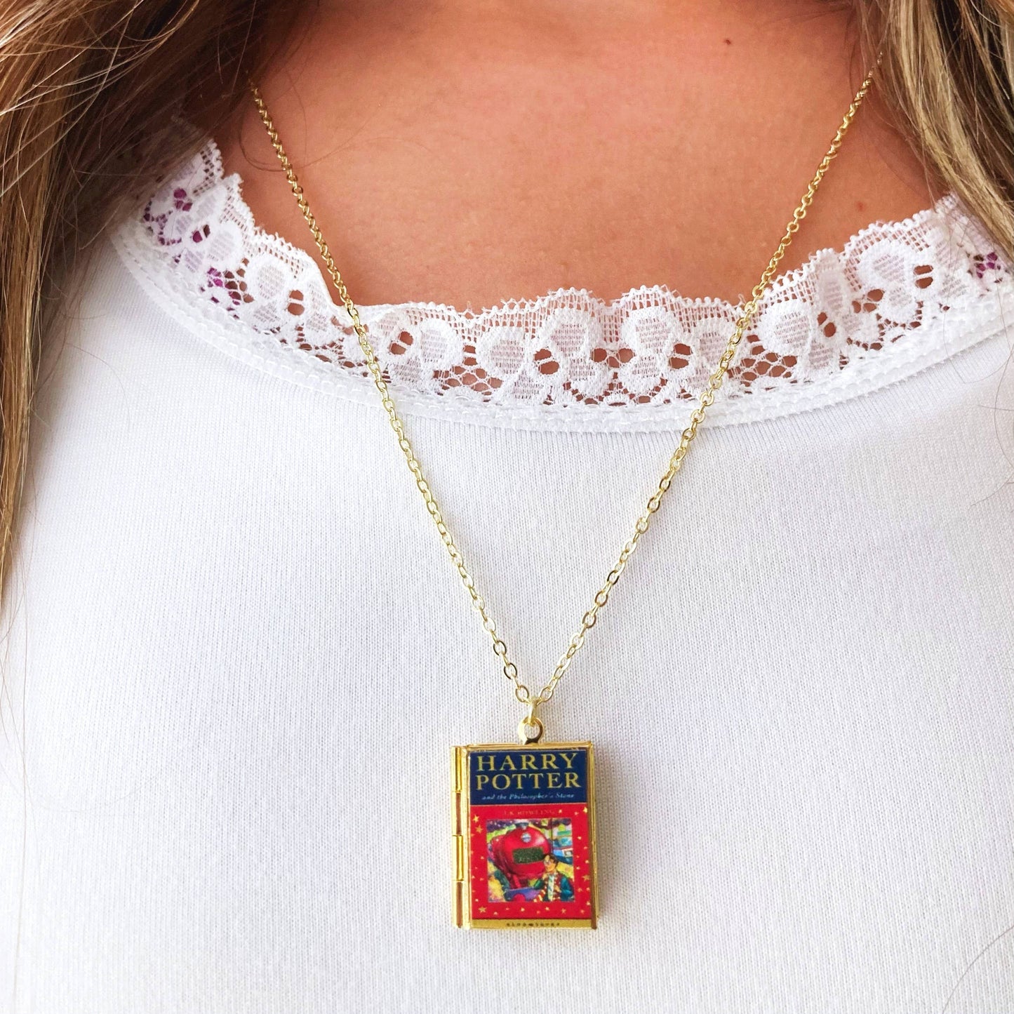 Book Locket Harry Potter - Book 1