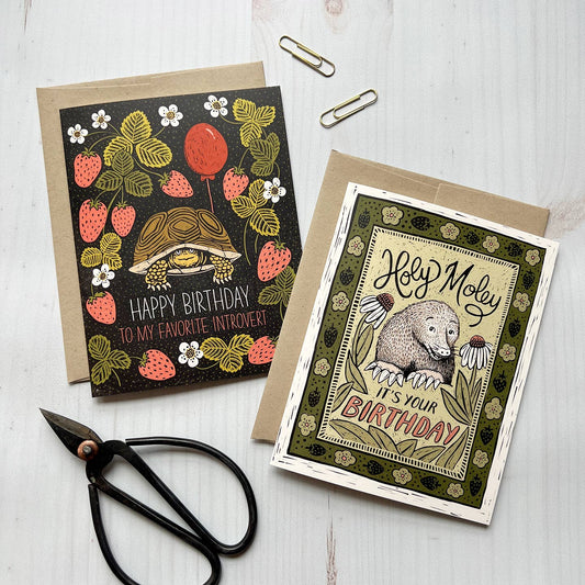 Favorite Introvert Birthday Card