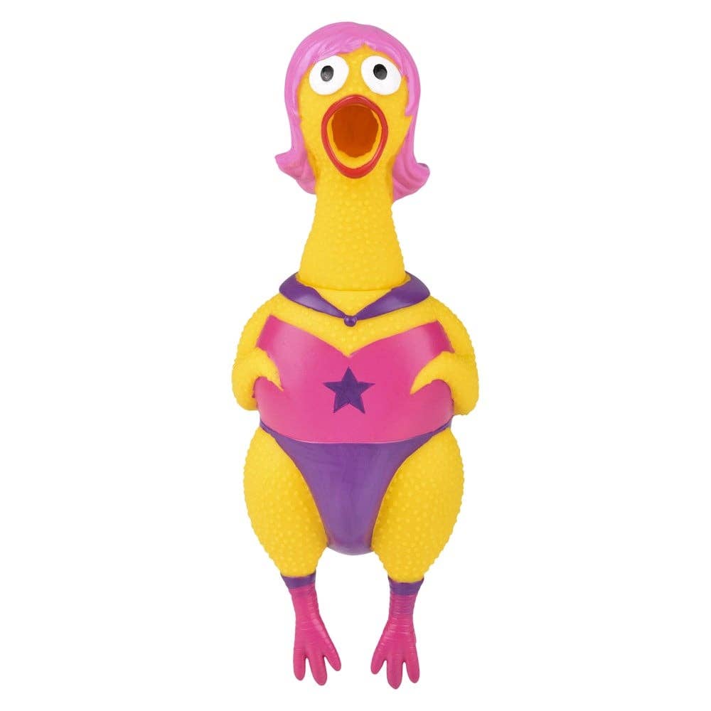 Big Rubber Chicken Collectible Mix 9.5"