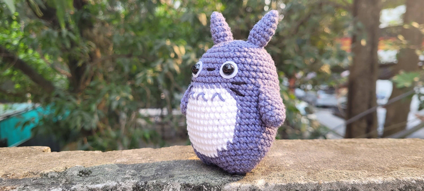 Cute Crochet My Dearest Neighbor Totoro Plushie, Stuffed Toy