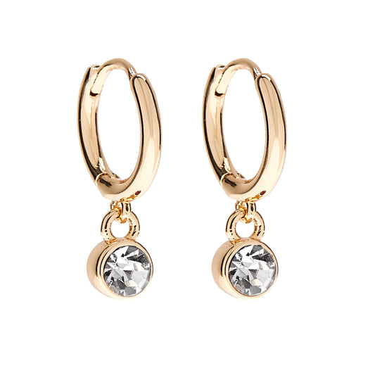 April Birthstone Earrings