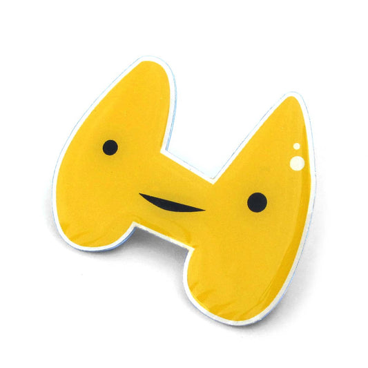 Thyroid Gland Lapel Pin - Feelin' Hormonal