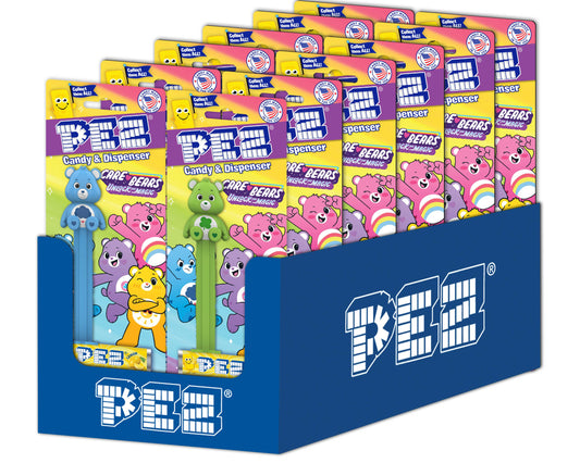 Pez Blister Card - Care Bear Candy & Dispenser