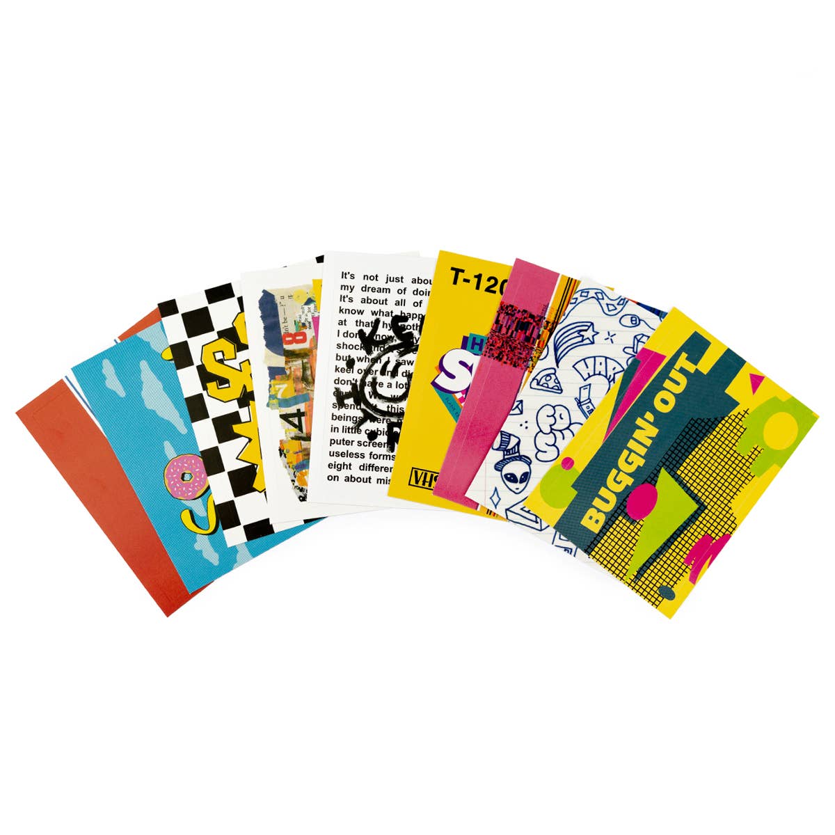 Decade Sticker Card Pack - 1990s