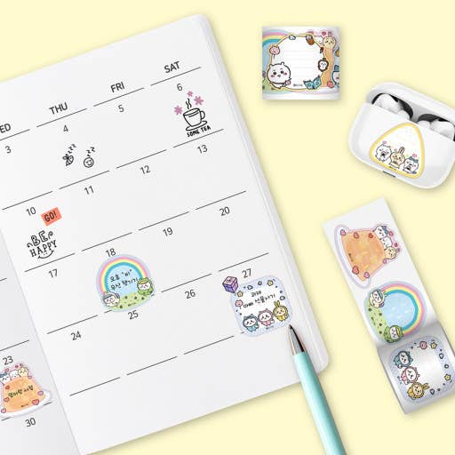 Chiikawa adorble illust Memo Sticker Roll Pack
