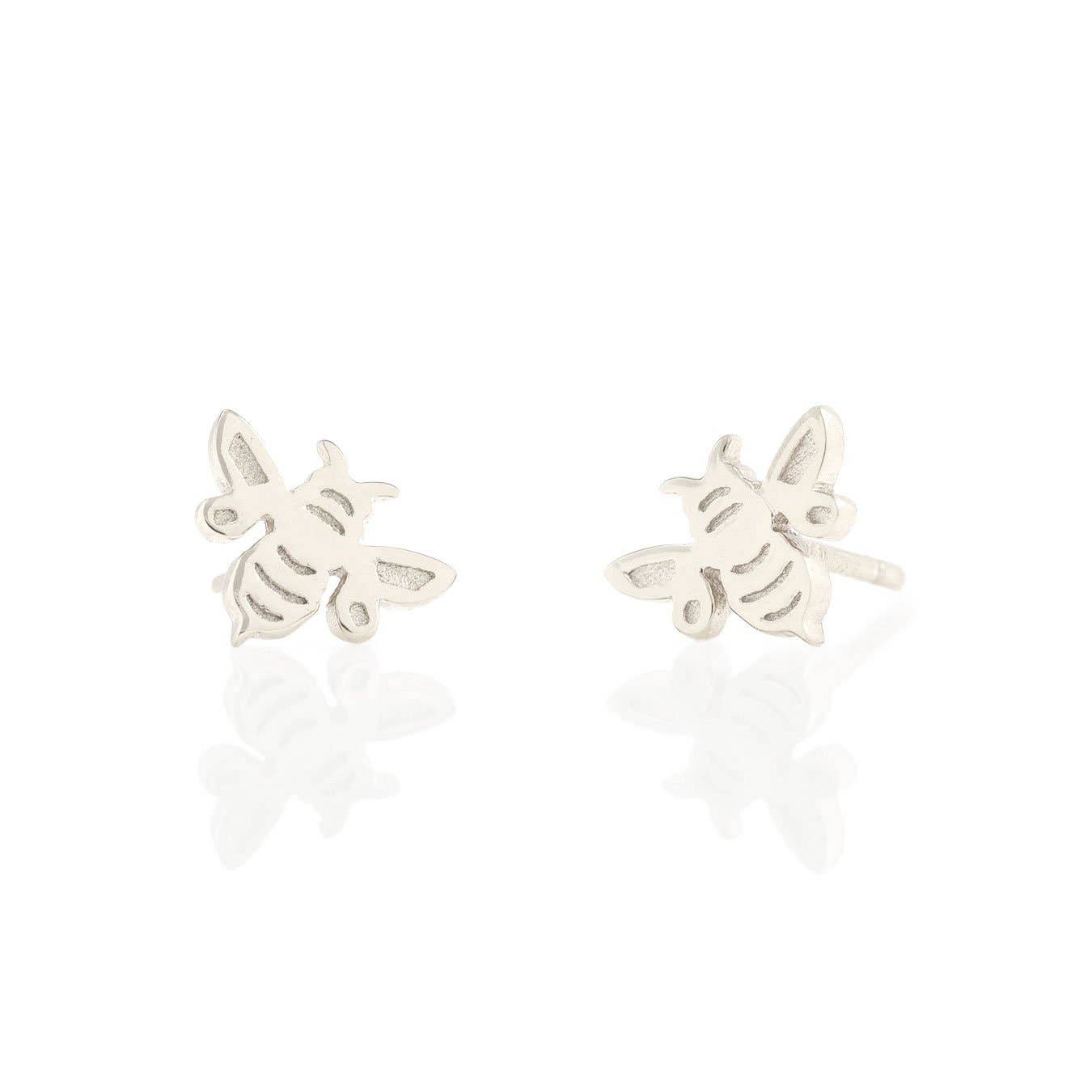 Bumble Bee Stud Earrings