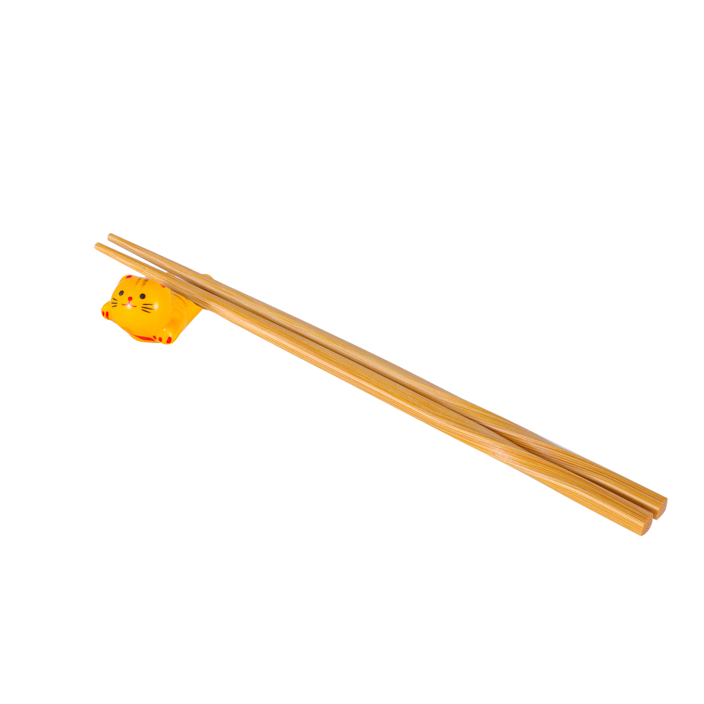 Cat Chopsticks Rest 2"L Yellow