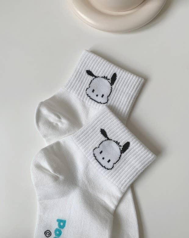 Sanrio Friends Simply Face Cotton Women Socks