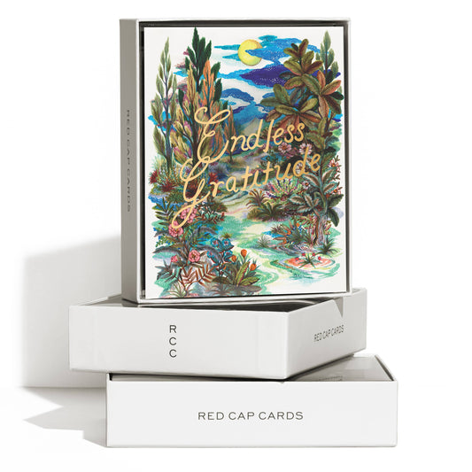 Endless Gratitude thank you greeting card
