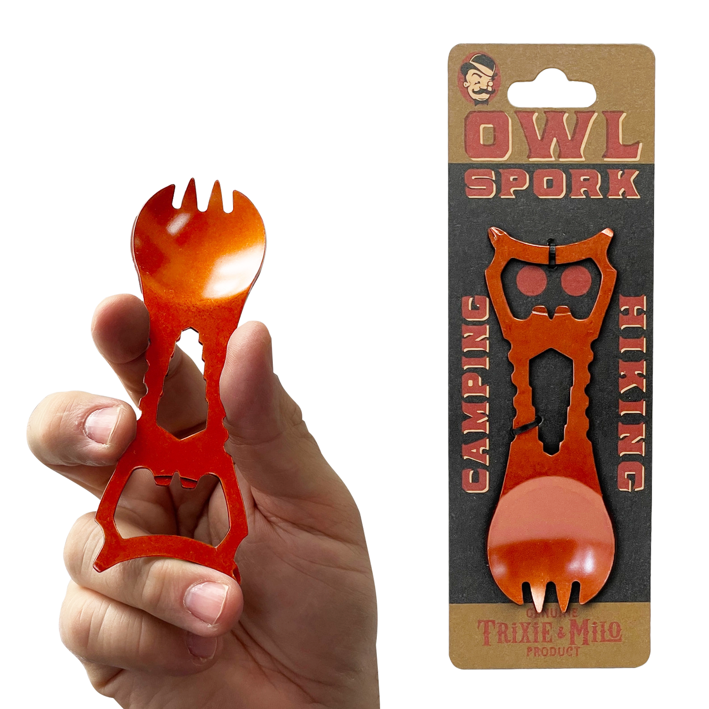 Tool - Owl Spork Multi-tool – camping, stocking stuffer