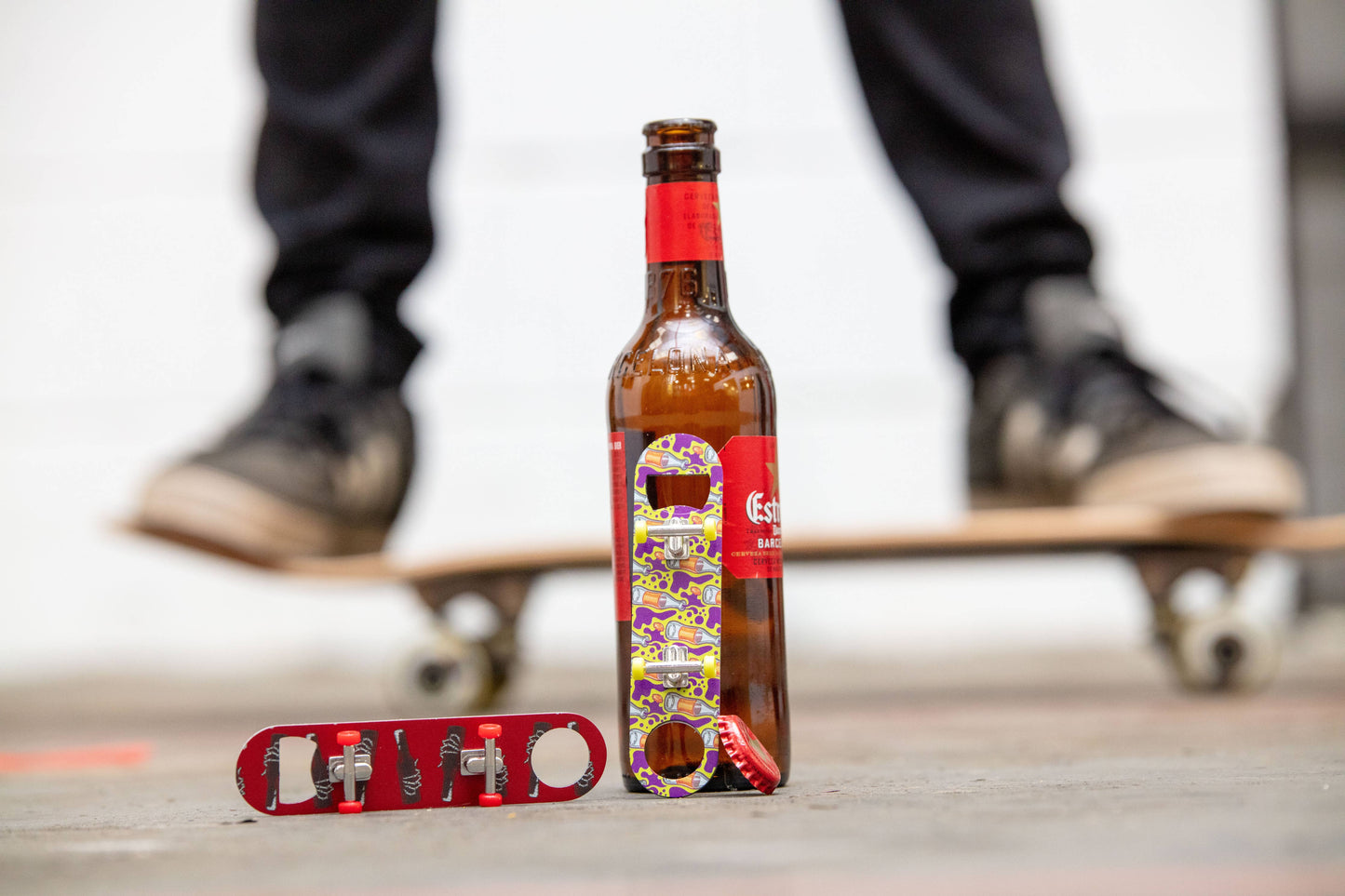 'Bones' Beerflip Skateboard Bottle Opener - Skateboard Gifts