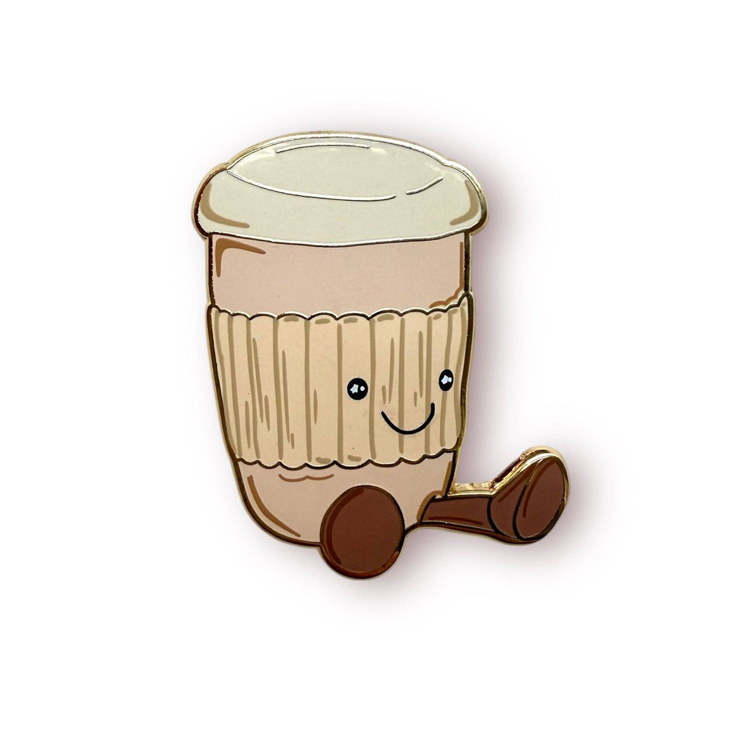 Cute Coffee Enamel Pin