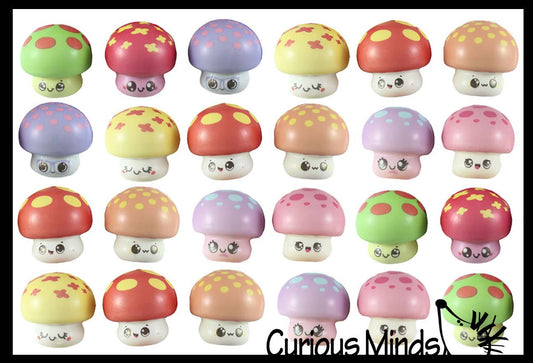 Cute Mushroom Micro Slow Rise Squishy Toys