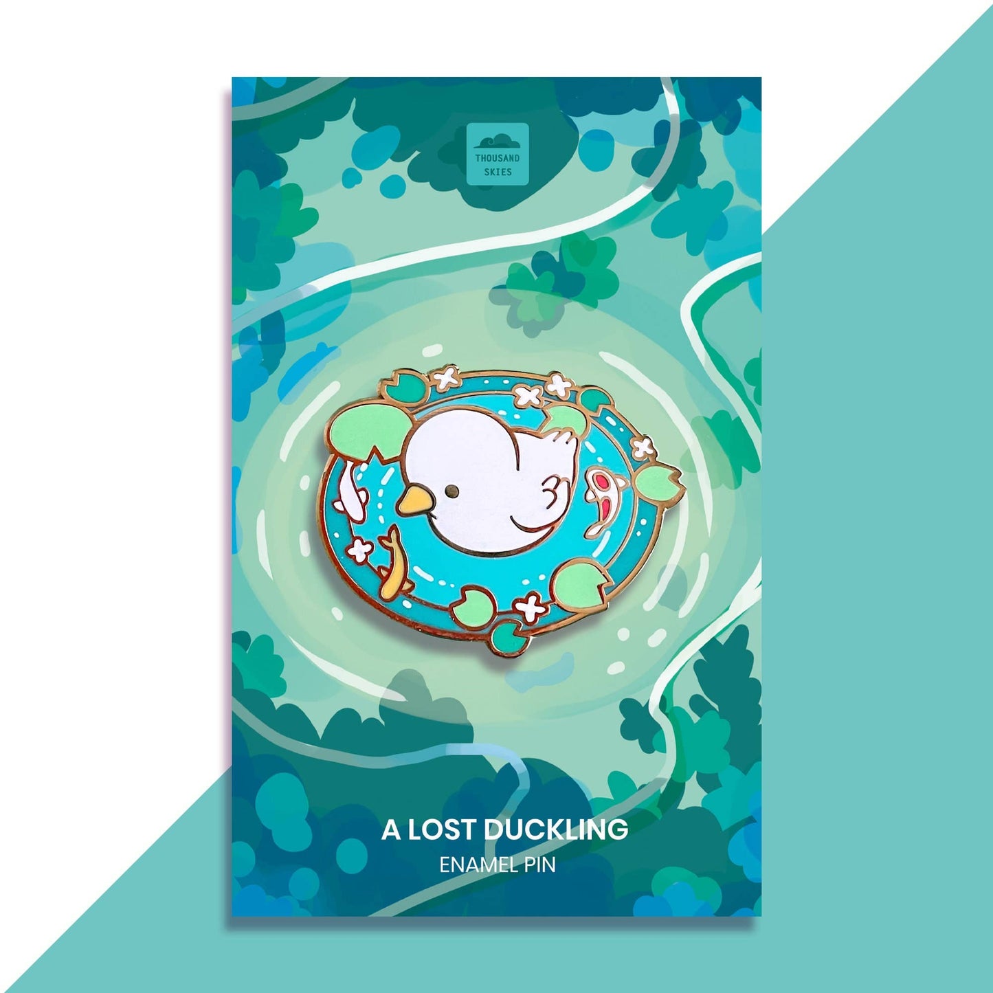Enamel Pin - Fairy Tale - A Lost Duckling