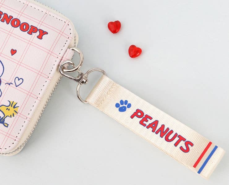 Peanuts Snoopy Strap Wallet Purse