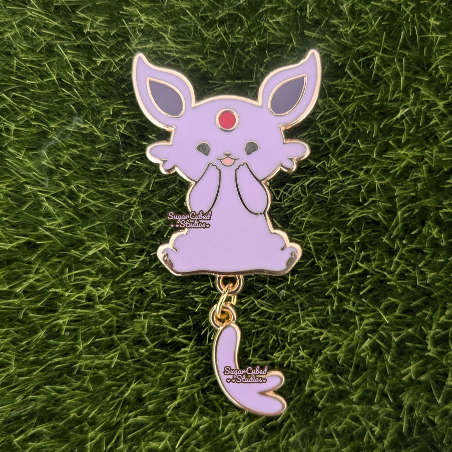 Eeveelution Dangle Tail Enamel Pins
