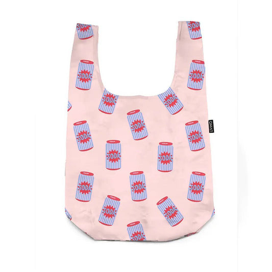 2-in-1 Bag Charm & Reusable Shopper Bag - Soda Pop Can