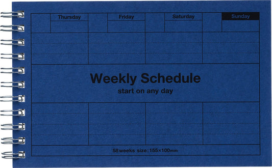 Dayfree Weekly Schedule