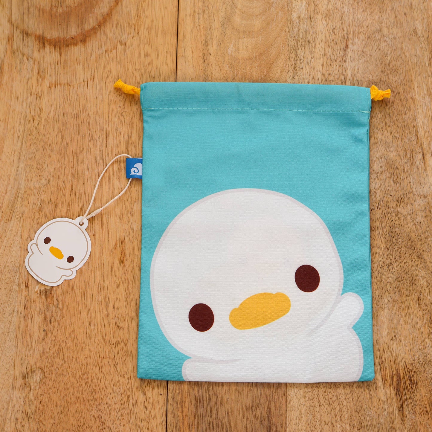 Drawstring Pouch Bag - A Lost Duckling