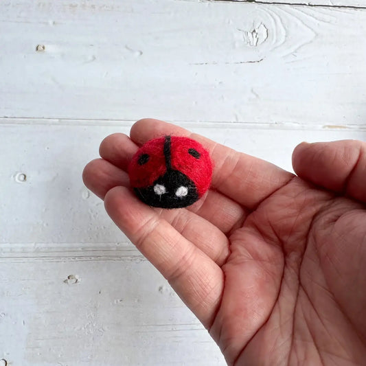 One Felt Ladybugs