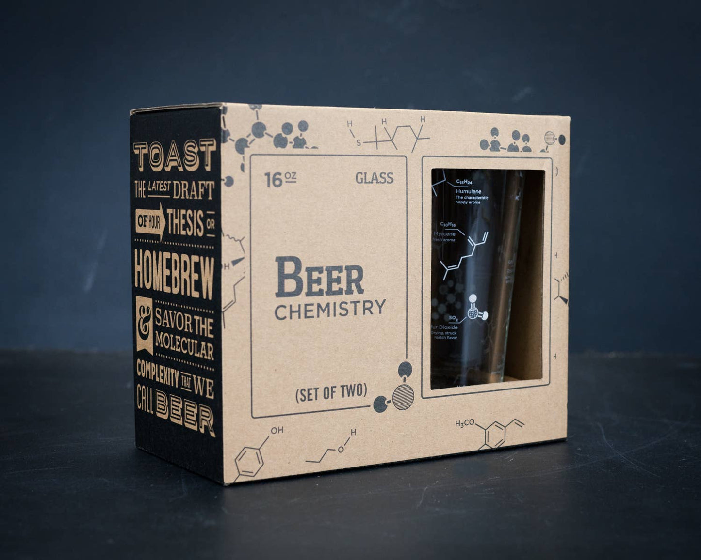 The Science of Beer Pint Glass