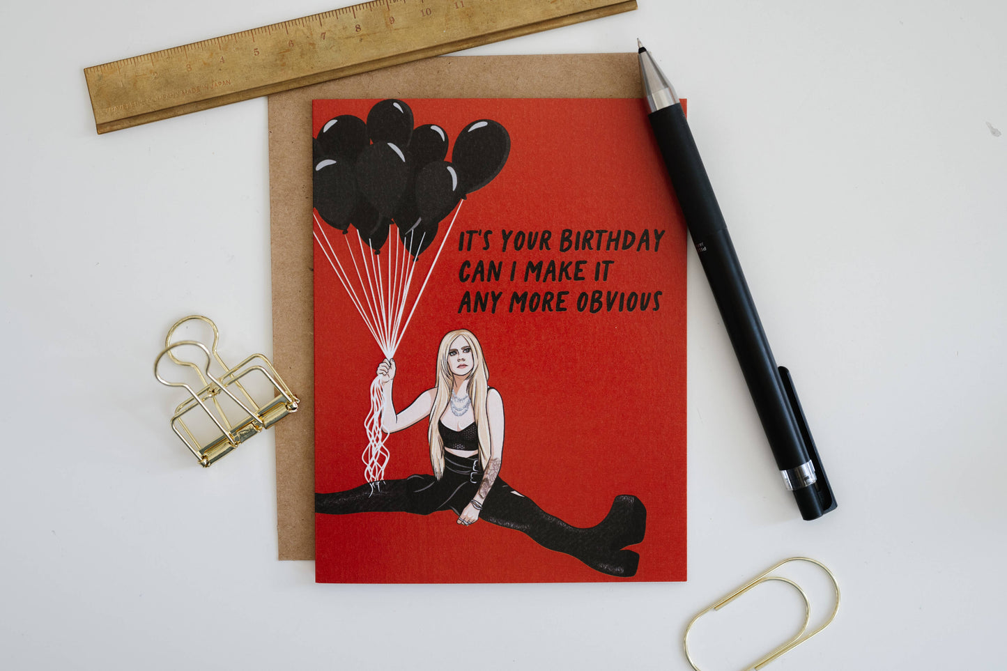Avril Pop Culture Card