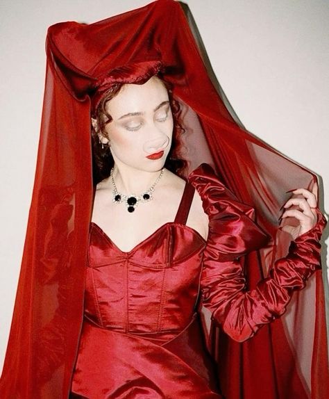 Simple Casual Chiffon Scarf  Red or Black