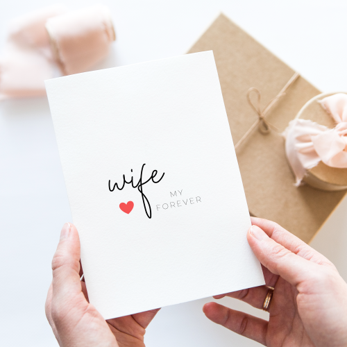 Wife, My Forever Card