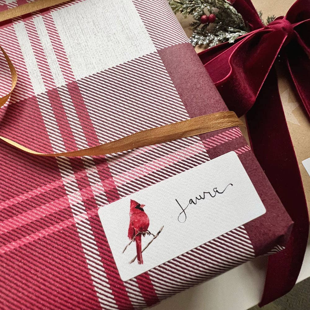 Christmas gift tag sticker sheets