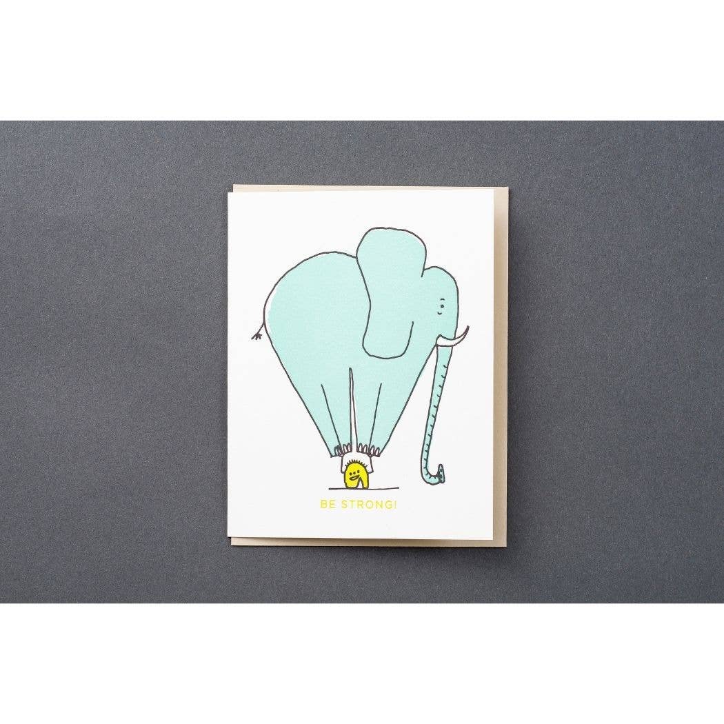 Be Strong Monster Card