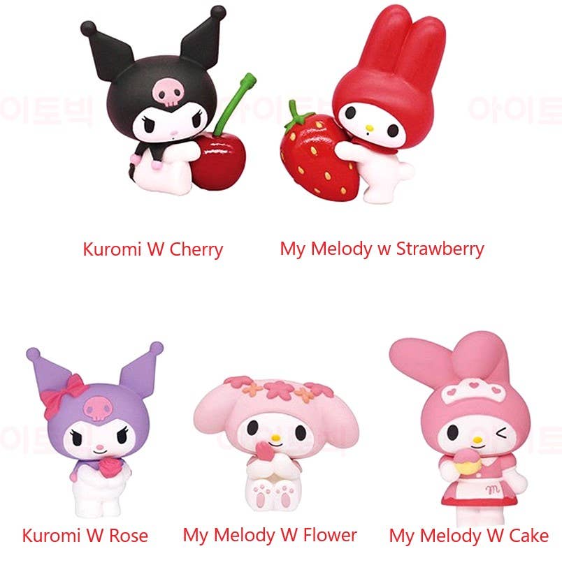 Sanrio Spring Fresh Deco Mini Secret Figure collecable Toy