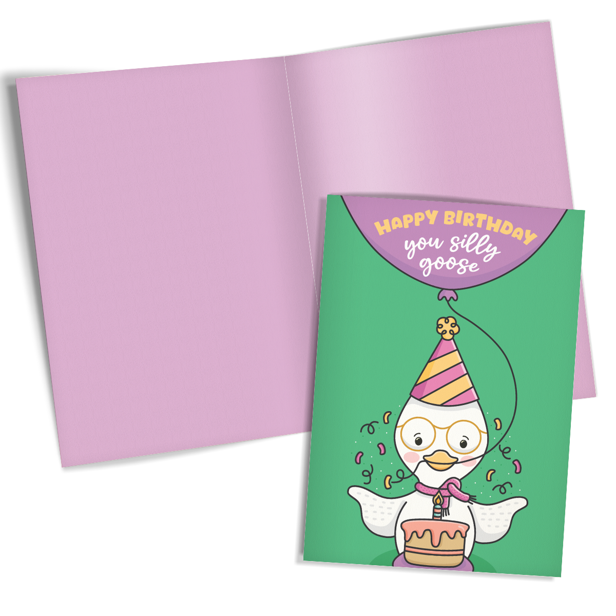 Birthday Card & Goose Crochet Pattern