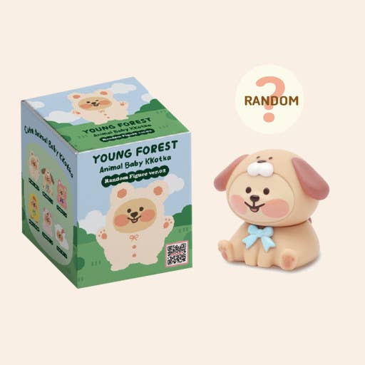 Young Forest - Animal Baby Kkotka Random Figure Ver.2